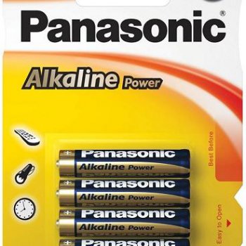Батарейка Panasonic Alkaline Power LR 3 (4*Вl) Bronze (48/240)