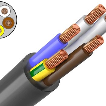 Кабель КГтп-ХЛ 5х6 ГОСТ 24334-80 660В-3 ККЗ (барабан)