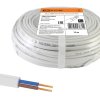 Провод ШВВП 2x0,75 ГОСТ 7399-97 белый TDM (5)