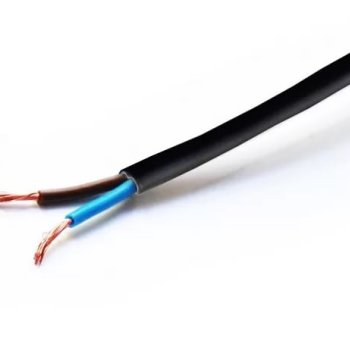 Провод ШВВП 2x0,75 ГОСТ 7399-97 черный ККЗ (200)