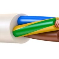 Провод ПВС 3х1,5 ГОСТ 7399-97 белый 50м TDM (50)