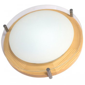 Светильник Е27 Полесье D300 НПБ 09-2х40-002 М95 сосна