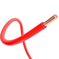 Провод ПуВ 1х2,5 ГОСТ 31947-2012 красный TDM (100)