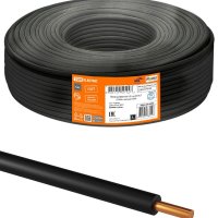 Провод ПуВнг-LS 1х4 ГОСТ 31947-2012 черный TDM (92)