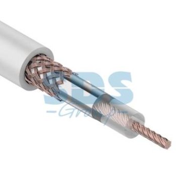 Кабель RG-58A/U 50 Ом CU/Al/CU 64% Rexant белый (64)