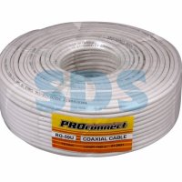 Кабель RG-59U 75 Ом CСS/Al/Al Proconnect белый (100/600)