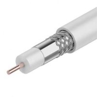 Кабель RG-6U 75 Ом CСА/Al Proconnect 10м белый (40)