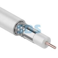 Кабель RG-6U 75 Ом CСА/Al Proconnect 50м белый (12)