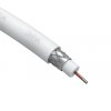 Кабель RG-6U, 75 Ом, CCS/(оплётка Al 64%), PVC белый 100м Эра SIMPLE (1)