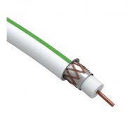 Кабель SAT 703 B, 75 Ом, Cu/(оплётка Cu 75%), PVC белый 100м Эра (1)