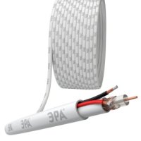 Кабель КВК-В-2+2x0,75мм белый 12м Эра Simple (12)