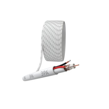 Кабель КВК-В-2+2x0,75мм белый 200м Эра Simple (1)