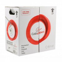 Кабель UTP - 5e CCA одножильный (4х2х0.40), pullbox Cablexpert (305/610)