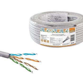 Кабель UTP - 5e (4х2х0.52) TDM CCA (25)