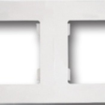 Рамка Makel Lillium белая 2-ая (25)