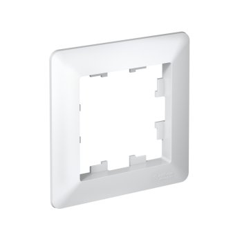 Рамка AtlasDesign Air 1-ая белый/дымчатый белый (10)