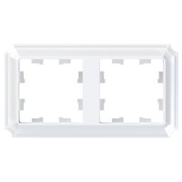 Рамка AtlasDesign Antique 2-ая белый (1)