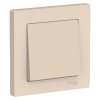 Выключатель Atlas 1кл бежевый (15)