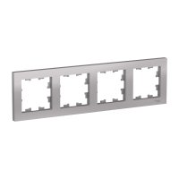 Рамка Atlas 4-ая алюминий