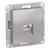 Механизм розетки Atlas RJ45 алюминий (10)