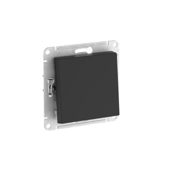 Механизм выключателя AtlasDesign 1кл быстрозажимные клеммы карбон (20/160)