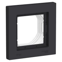 Рамка AtlasDesign 1-ая для IP44 карбон (10)