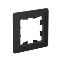 Рамка AtlasDesign Air 1-ая карбон/дымчатый черный (10)