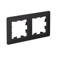 Рамка AtlasDesign Air 2-ая карбон/дымчатый черный (5)