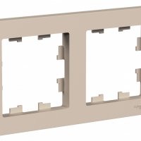 Рамка Atlas 2-ая песочный (5)