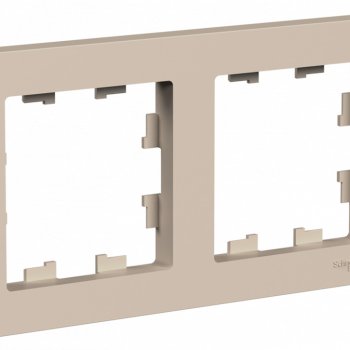Рамка Atlas 2-ая песочный (5)