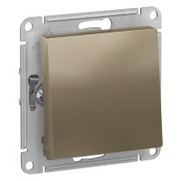 Механизм выключателя Atlas 1кл проходной шампань (10)