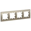 Рамка Atlas 4-ая шампань (5)