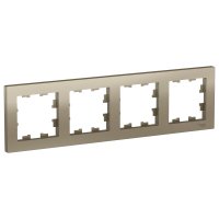 Рамка Atlas 4-ая шампань (5)