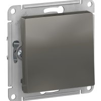 Механизм выключателя AtlasDesign 1кл сталь (20)