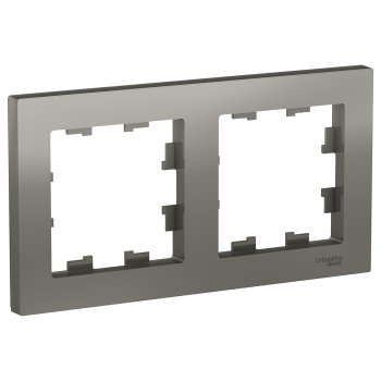 Рамка Atlas 2-ая сталь (5)