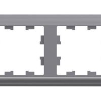 Рамка AtlasDesign Antique 4-ая сталь