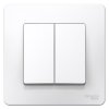 Выключатель Blanca 2-СП 6А белый (10)