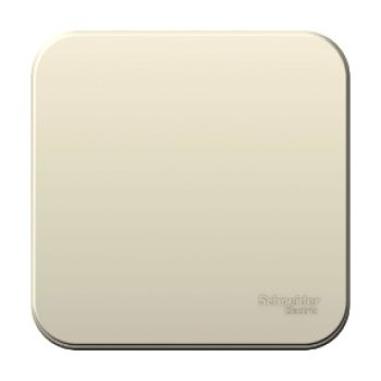 Выключатель Blanca 1-ОП монтажная пластина проходной молочный (15)