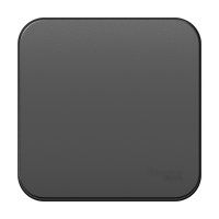 Выключатель Blanca 1-ОП изолирующая пластина антрацит (15)