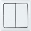 Выключатель Хит 2-СП белый (96)