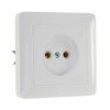 Розетка Хит 1-СП белый (114)