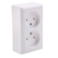 Розетка Хит 2-ОП белый (112)