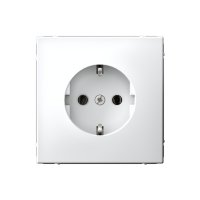 Механизм розетки ArtGallery 1-ая с заземлением быстрозажимной белый (10)