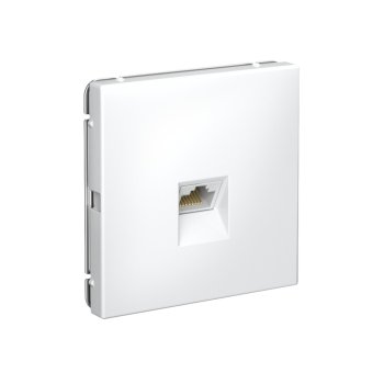 Механизм розетки ArtGallery RJ45 1-ая белый (5)