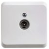Розетка Этюд ТВ 1-0П белый (25)