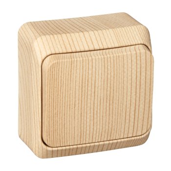 Выключатель Этюд 1-ОП сосна (25)