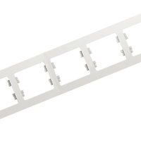 Рамка Glossa 5-ая горизонтальная белый (5)