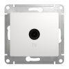 Механизм розетки Glossa телевизионная оконечная белый (10)