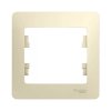 Рамка Glossa 1-ая бежевый (45)