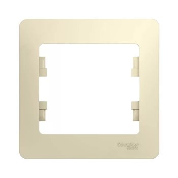 Рамка Glossa 1-ая бежевый (45)